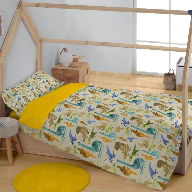 Es tela Dúo funda nórdica + almohada Saurios 50/50 Rebajas de fin de temporada