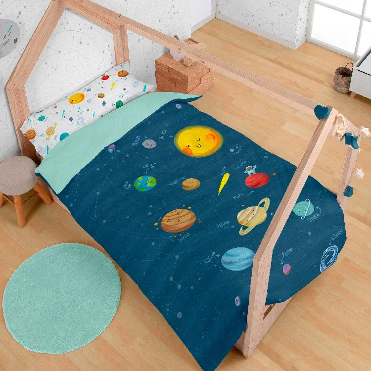 Es tela Dúo funda nórdica + almohada Space 50/50