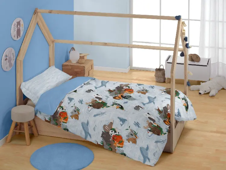 Es tela Dúo funda nórdica + almohada Animals 50/50 Devoluciones gratuitas