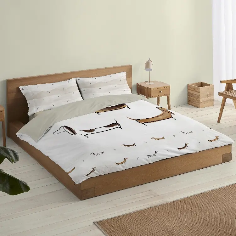 Es tela Dúo funda nórdica + almohada Teckel 50/50 Ofertas