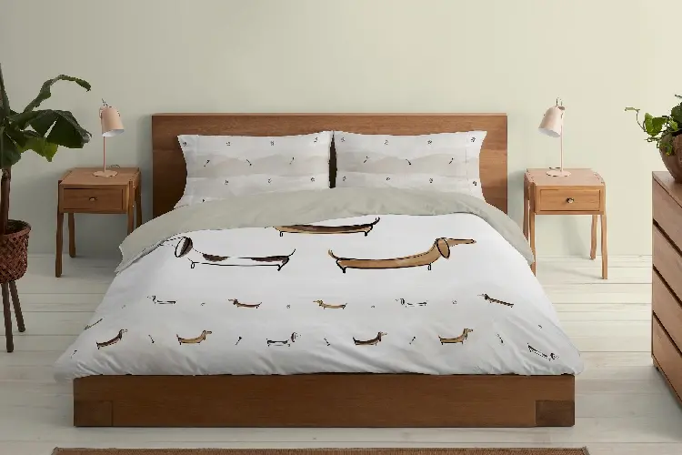 Es tela Dúo funda nórdica + almohada Teckel 50/50 Ofertas