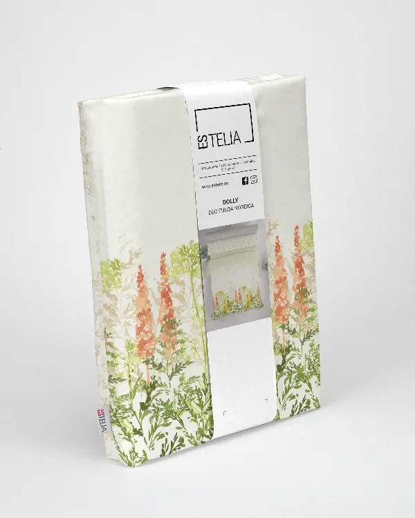 Es tela Dúo funda nórdica + almohada Dolly 50/50 En oferta