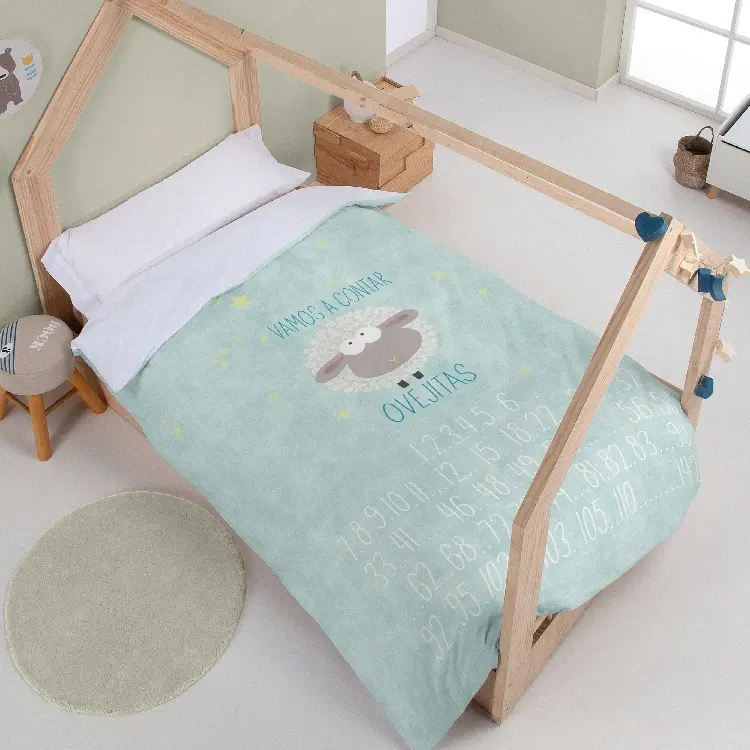 Es tela Dúo funda nórdica + almohada Sueño algodón Rebajas de fábrica
