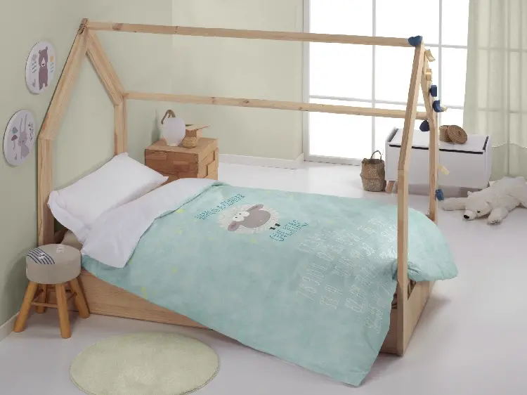 Es tela Dúo funda nórdica + almohada Sueño algodón Rebajas de fábrica
