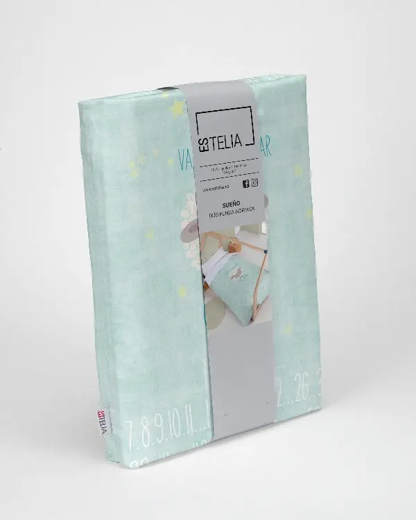 Es tela Dúo funda nórdica + almohada Sueño algodón Rebajas de fábrica