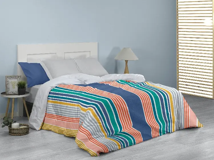 Es tela Dúo funda nórdica + almohada Jim 50/50 Descuento