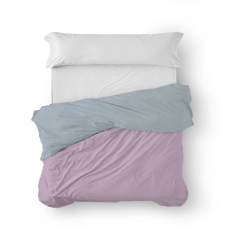 Es tela Funda nórdica bicolor algodón 144 hilos Estelia colors Oferta especial