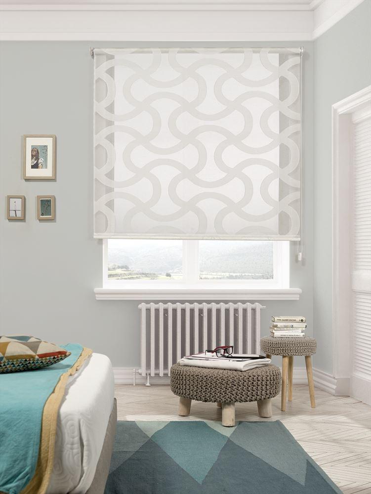 Estoralis BRUSELAS Estor enrollable traslúcido Jacquard