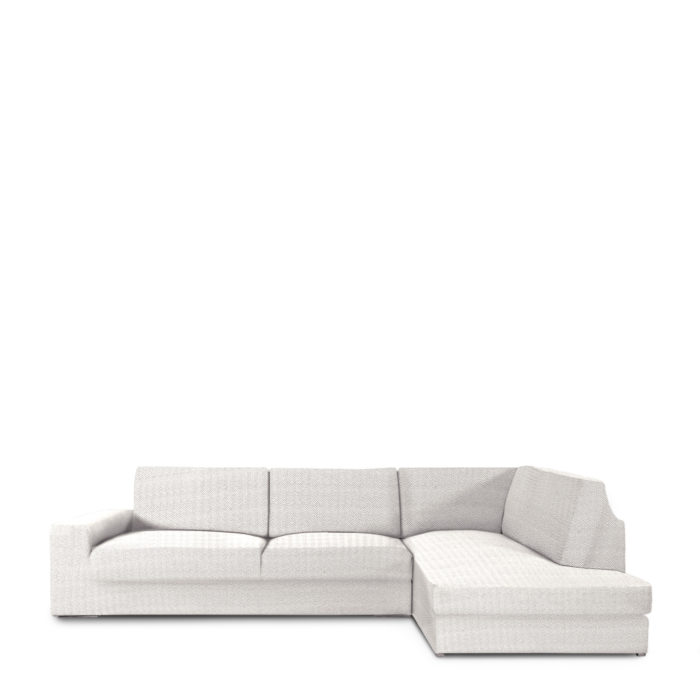 Eysa FUNDA SOFÁ CHAISE LONGUE CON RESPALDO / RINCONERA CON MÓDULO TERMINAL BIELÁSTICA JAZ