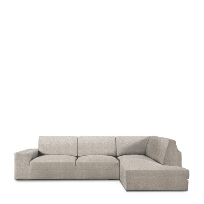 Eysa FUNDA SOFÁ CHAISE LONGUE CON RESPALDO / RINCONERA CON MÓDULO TERMINAL BIELÁSTICA ROC