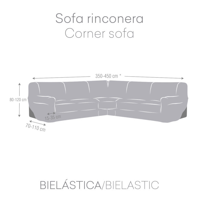 Eysa FUNDA SOFÁ RINCONERA BIELÁSTICA ROC Los más vendidos
