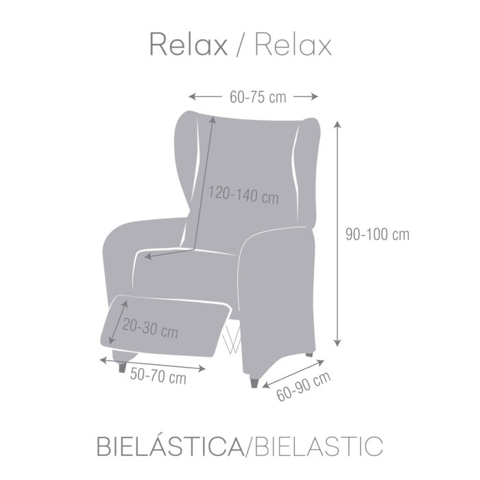 Eysa FUNDA SOFÁ RELAX BIELÁSTICA BRONX Rebajas online