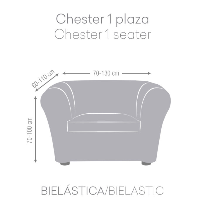Eysa FUNDA SOFÁ BIELÁSTICA CHESTER / KLIPPAN ROC Liquidación