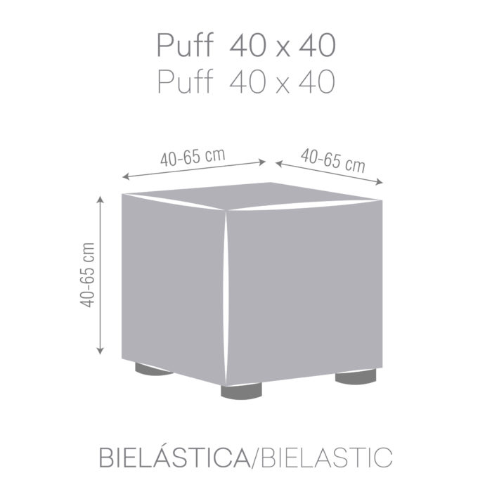 Eysa FUNDA PUF BIELÁSTICA JAZ Mejor oferta