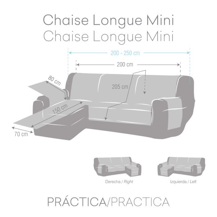 Eysa FUNDA CHAISE LONGUE PRÁCTICA OSLO Outlet