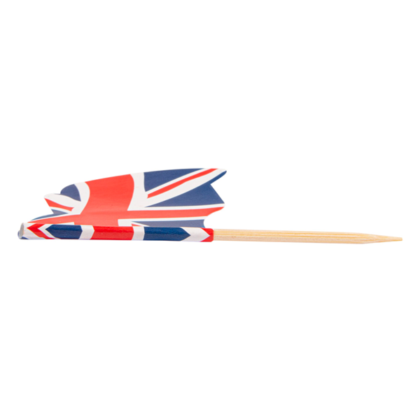 Garcia de pou BANDERITAS "U.K" 4x3/6 5 CM SURTIDO MADERA (144 UNID.) Outlet online