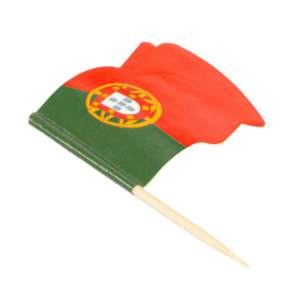 Garcia de pou BANDERITAS "PORTUGAL" 4x3/6 5 CM SURTIDO MADERA (144 UNID.) Ofertas