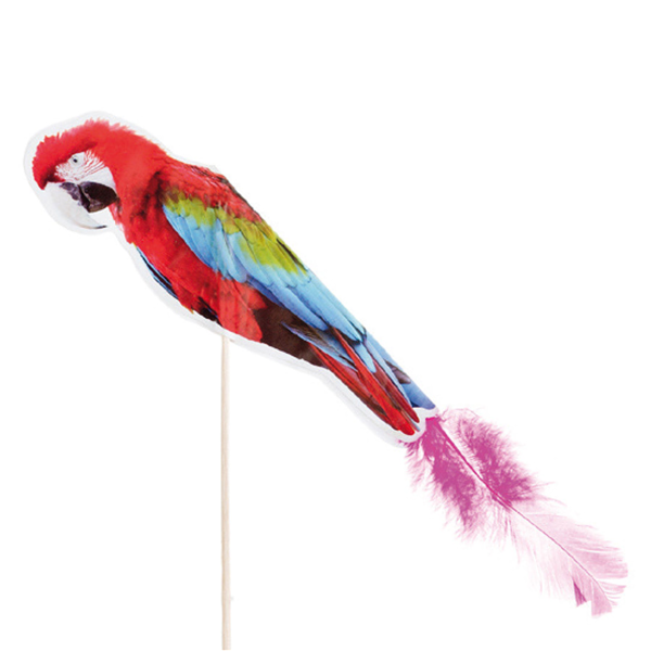 Garcia de pou ADORNOS HELADOS "LORO CON PLUMAS" 20 (h) CM SURTIDO MADERA (100 UNID.)