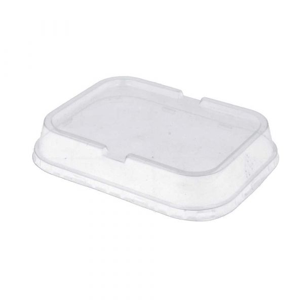 Garcia de pou TAPAS ALTAS PARA RECIPIENTES 214.72/84 TRANSPARENTE PET (100 UNID.)