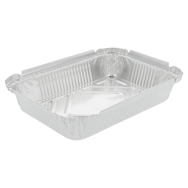 Garcia de pou RECIPIENTES RECTANGULARES 550 ML 19 2x14x3 CM ALUMINIO (100 UNID.) Tienda