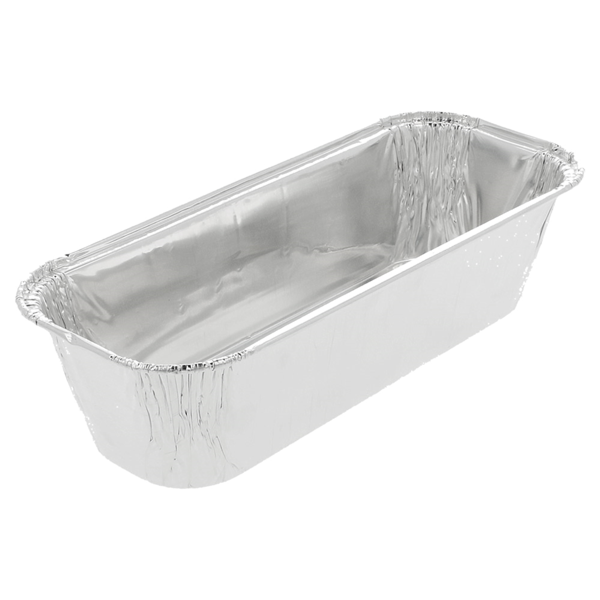 Garcia de pou RECIPIENTES PLUM CAKE 600 ML 20 6/17 5x8 6x5 1 CM ALUMINIO (100 UNID.) Envío gratis
