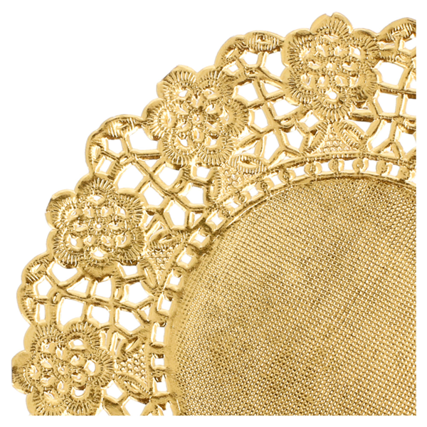 Garcia de pou RODALES METALIZADOS 40 G/M2 + 20 G/M2 Ø 12 CM DORADO LITOS MET. (100 UNID.) En línea