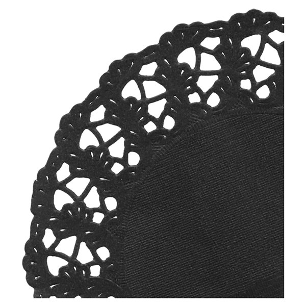 Garcia de pou RODALES CALADOS 40 G/M2 Ø 11 5 CM NEGRO PAPEL (250 UNID.) En oferta
