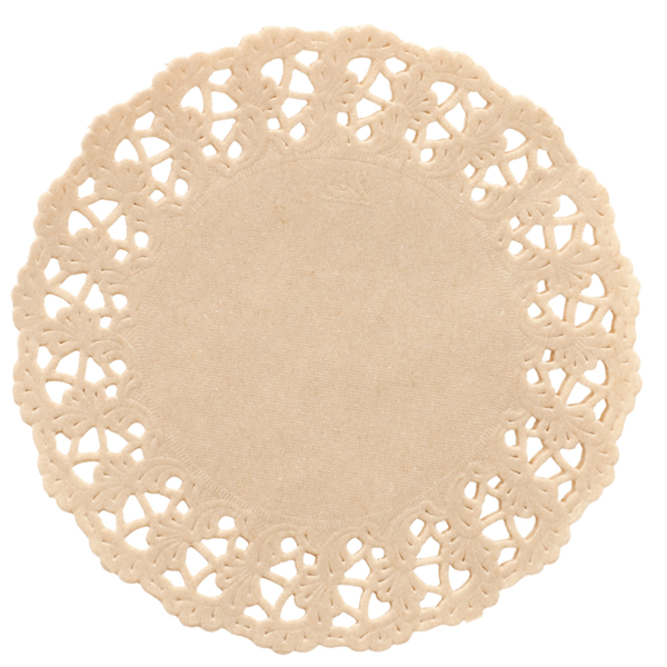 Garcia de pou RODALES CALADOS 40 G/M2 Ø 24 CM NATURAL KRAFT (250 UNID.)