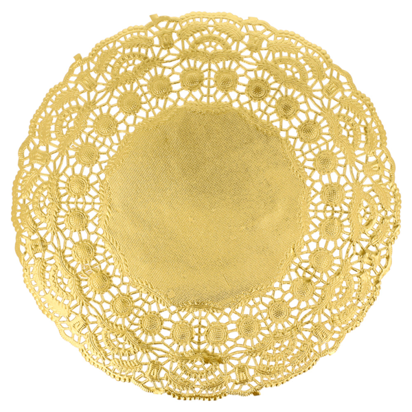 Garcia de pou RODALES METALIZADOS 40 G/M2 + 20 G/M2 Ø 19 CM DORADO LITOS MET. (100 UNID.)