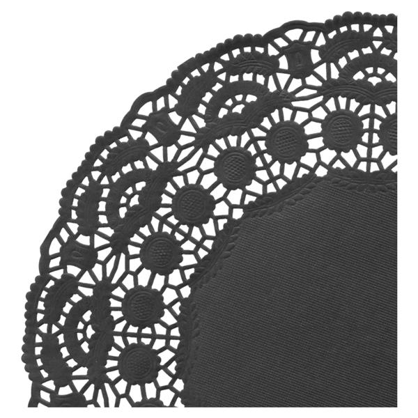 Garcia de pou RODALES CALADOS 40 G/M2 Ø 21 5 CM NEGRO PAPEL (250 UNID.) Precio de fábrica