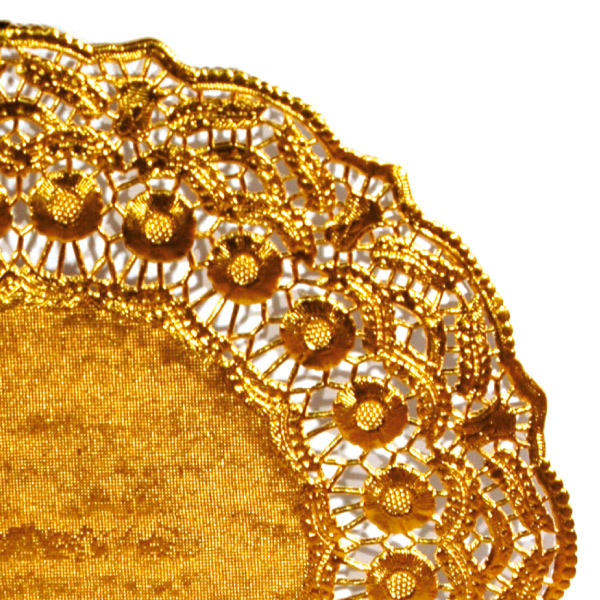 Garcia de pou RODALES METALIZADOS 40 G/M2 + 20 G/M2 Ø 30 5 CM DORADO LITOS MET. (100 UNID.)