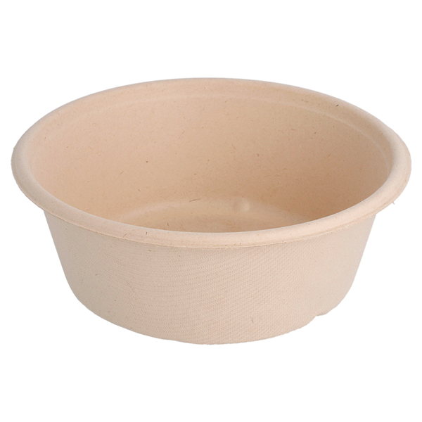 Garcia de pou BOLES 'BIONIC' 600 ML Ø 15x5 5 CM NATURAL BAGAZO (400 UNID.)