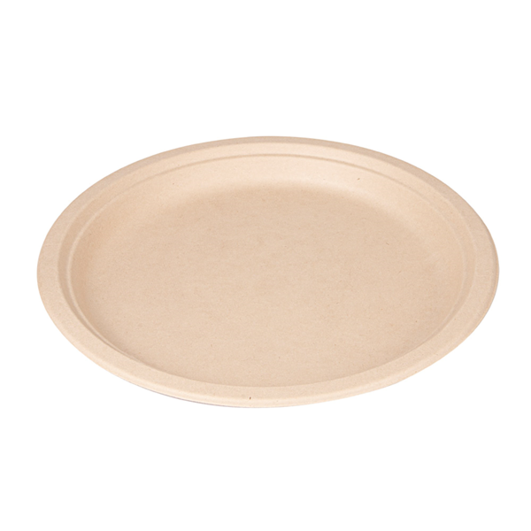 Garcia de pou PLATOS 'BIONIC' Ø 30x2 5 CM NATURAL BAGAZO (200 UNID.) En oferta