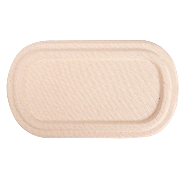 Garcia de pou TAPAS LUNCH BOX 320.52/53 'BIONIC' 850 ML 24 1x13 6x1 4 CM NATURAL BAGAZO (500 UNID.) Libre de impuestos