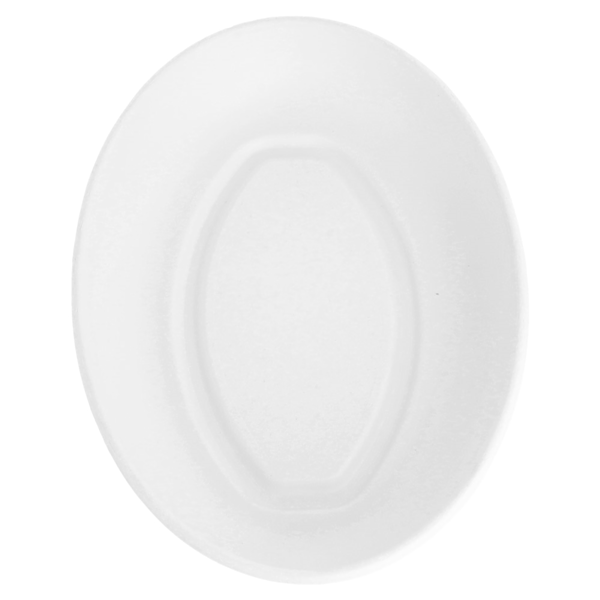 Garcia de pou PLATOS OVALES 'BIONIC' 23 6x16 9x4 CM BLANCO BAGAZO (300 UNID.) Descuento por venta flash