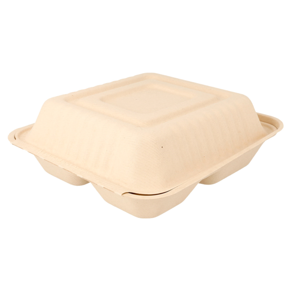 Garcia de pou CONCHAS "M" 3 COMPART. 'BIONIC' 20x20x7 5 CM NATURAL BAGAZO (200 UNID.) Outlet