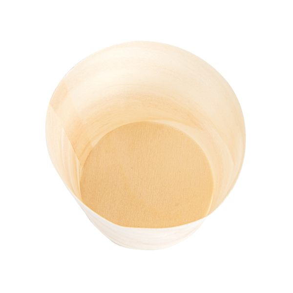 Garcia de pou MINI VASOS DE HOJUELA DE ÁLAMO 15 ML Ø 4 4x4 5 CM NATURAL MADERA (50 UNID.) Envío internacional gratuito