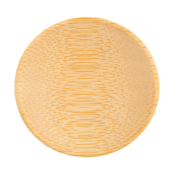 Garcia de pou MINI PLATOS REDONDOS Ø 6 CM NATURAL BAMBÚ (24 UNID.) En oferta