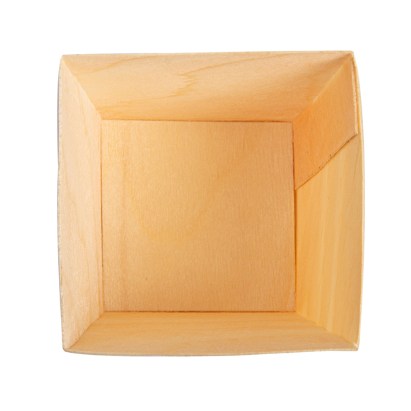 Garcia de pou MINI RECIPIENTE DE HOJUELA DE ÁLAMO 5 5x5 5x5 5 CM NATURAL MADERA (50 UNID.) Descuentos del mes
