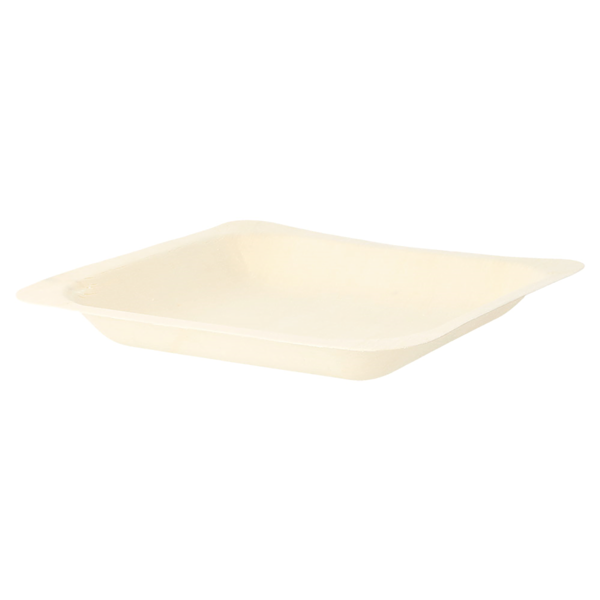 Garcia de pou PLATOS CUADRADOS 'WOOD' 14x14x2 CM NATURAL MADERA (50 UNID.) Ofertas de temporada