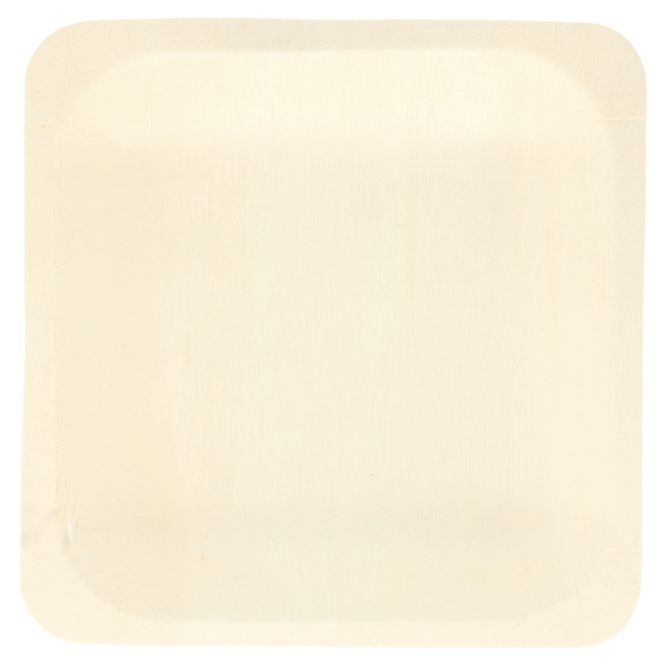 Garcia de pou PLATOS CUADRADOS 'WOOD' 14x14x2 CM NATURAL MADERA (50 UNID.) Ofertas de temporada
