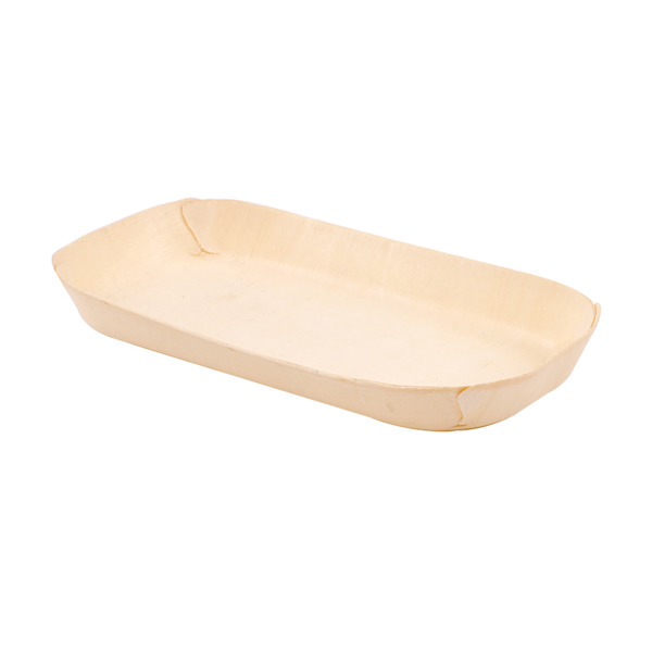Garcia de pou BARQUILLAS RECTANGULARES 'WOOD' 14 5x7x1 3 CM NATURAL MADERA (50 UNID.)