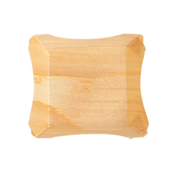 Garcia de pou BARQUILLAS DE HOJUELA DE ÁLAMO 4x4x1 5 CM NATURAL MADERA (100 UNID.) Rebajas de fin de temporada