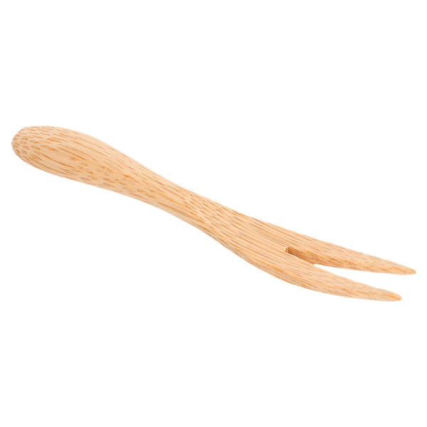 Garcia de pou MINI TENEDORES 9 CM BAMBÚ (50 UNID.) Precio ultrabajo