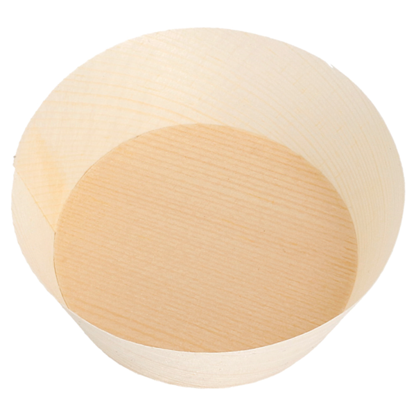 Garcia de pou TARRINAS DE HOJUELA DE ÁLAMO Ø 7x2 5 CM NATURAL MADERA (100 UNID.) Outlet