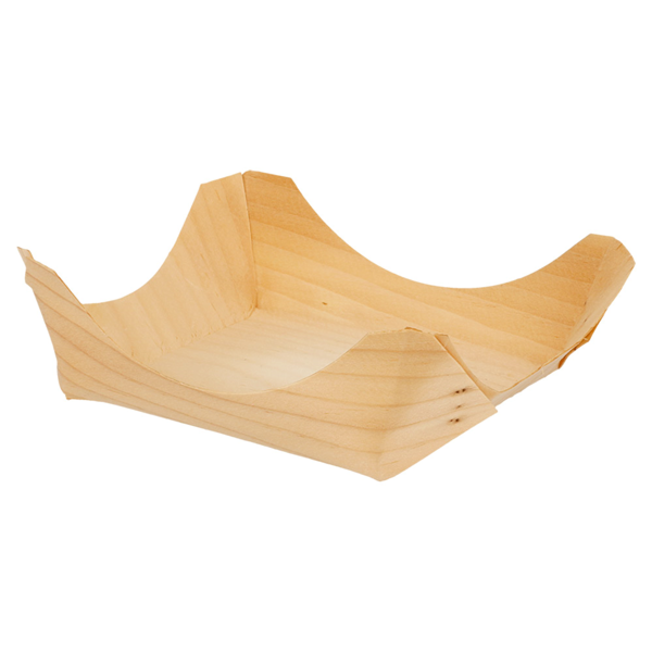 Garcia de pou BARQUILLAS DE HOJUELA DE ÁLAMO 10x10x3 5 CM NATURAL MADERA (100 UNID.) Rebajas de fábrica