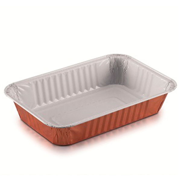 Garcia de pou CONTENEDORES LACADOS 800 ML 21x14x3 8 CM COBRE ALUMINIO (100 UNID.) Tienda