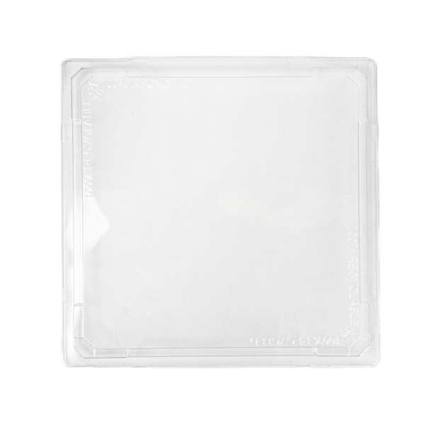 Garcia de pou TAPAS PARA CÓDIGO 268.02 27x27x2 5 CM TRANSPARENTE RPET (70 UNID.) Oferta especial