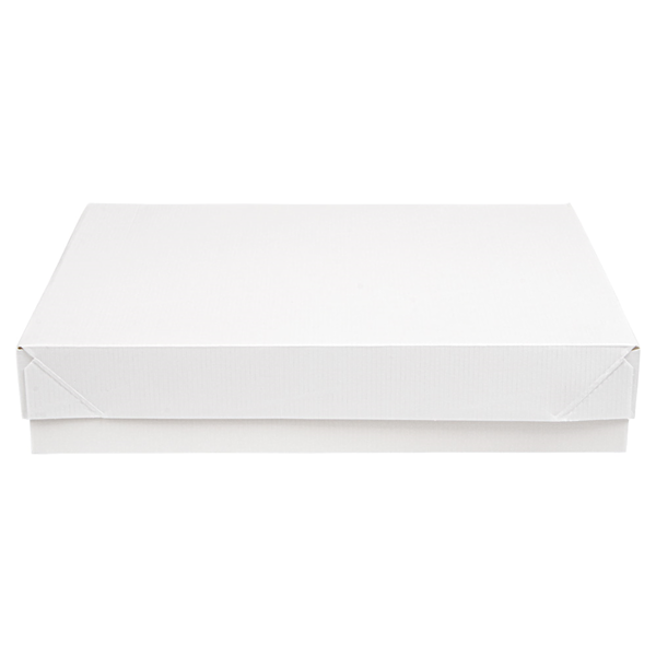 Garcia de pou BANDEJAS + TAPA 'THEPACK' 230 G/M2 23x17x4 5 CM BLANCO CARTÓN ONDULADO NANO-MICRO (200 UNID.) Grandes descuentos