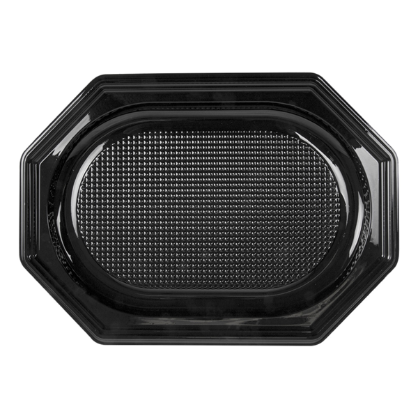 Garcia de pou BANDEJAS CATERING 35x25x2 CM NEGRO RPET (100 UNID.) Liquidación